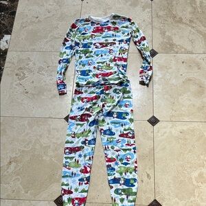 The Children's Place Festive Multicolor Pajama Set